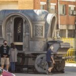 Alicent Hightower's previously seen carriage in Cáceres, Spain