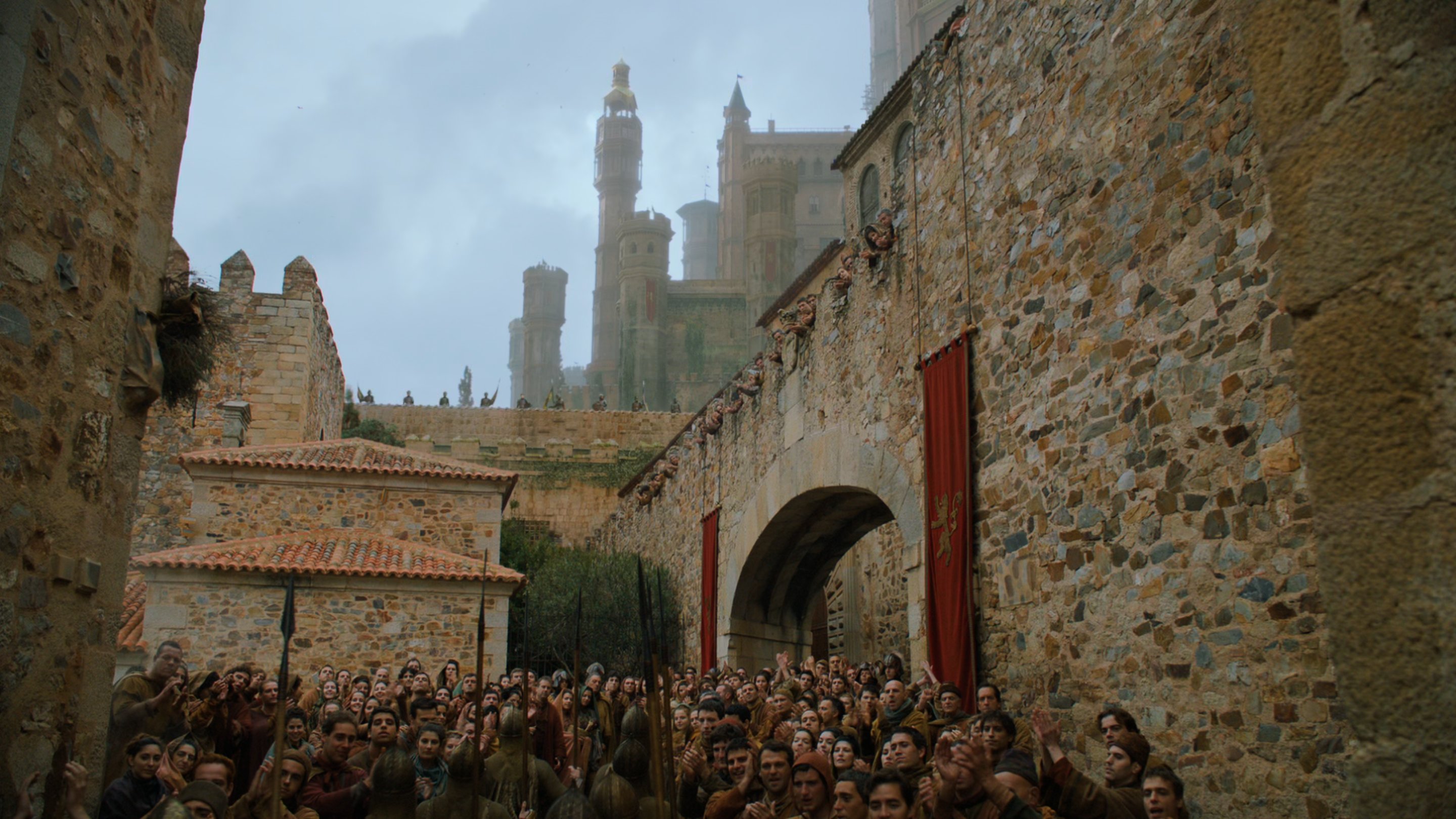 King's Landing Red Keep (Eastward, From Outer Gate, Low) GOT 7x03